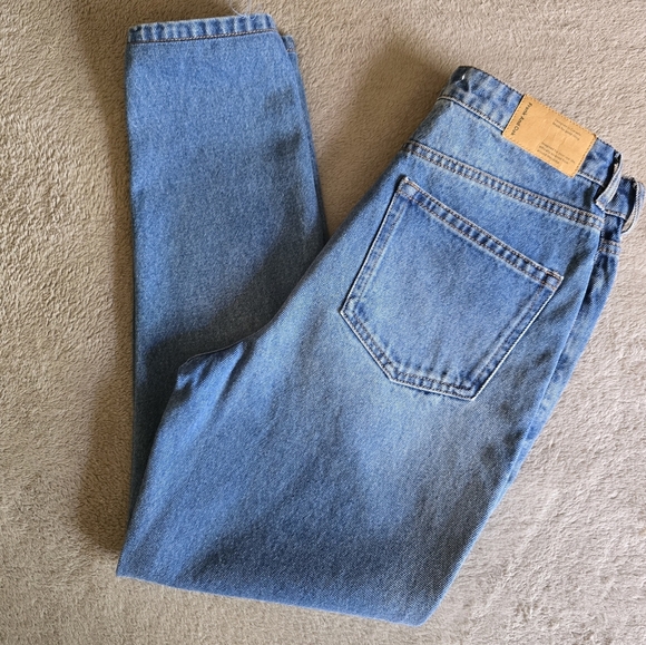 Frank And Oak Stevie Tapered Leg Cropped Jeans Size 27 - Picture 2 of 12